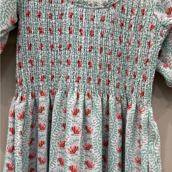 Hill House Floral Smocked Maxi Dress - Picture 4 of 4